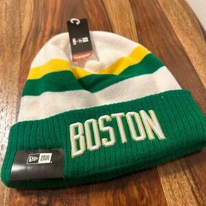 Boston Celtics New Era City Edition Cuffed Knit Hat NWT!